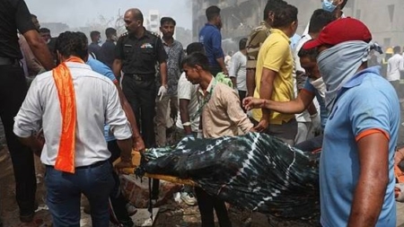 Scăpat ca prin minune, un bărbat a ieșit viu din infern