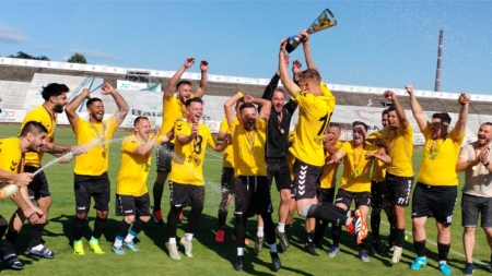 Ploaie de goluri în ultima etapă a play-off-ului Ligii 5 de fotbal, o medie de 12 pe meci