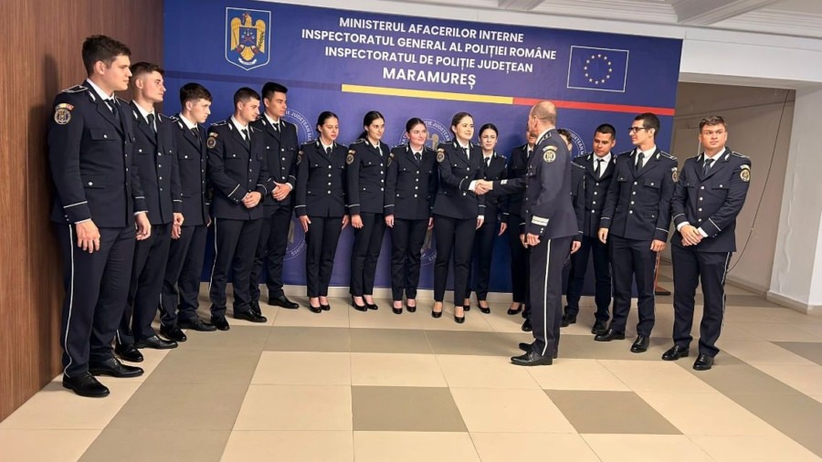Oameni noi la IPJ Maramureș