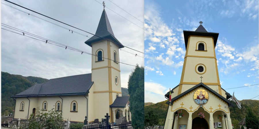 În această duminică: PS Părinte Iustin va târnosi biserica „Nașterea Maicii Domnului” din Ferneziu