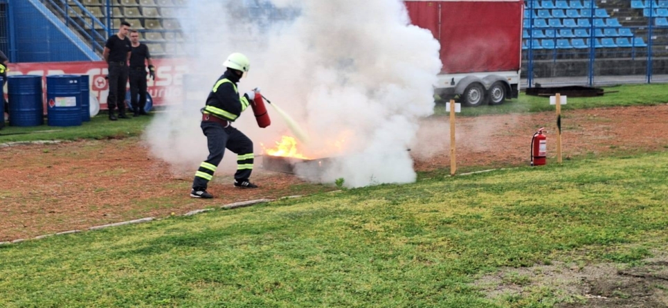 SVSU Recea a câștigat etapa pe județ a concursului pompierilor voluntari