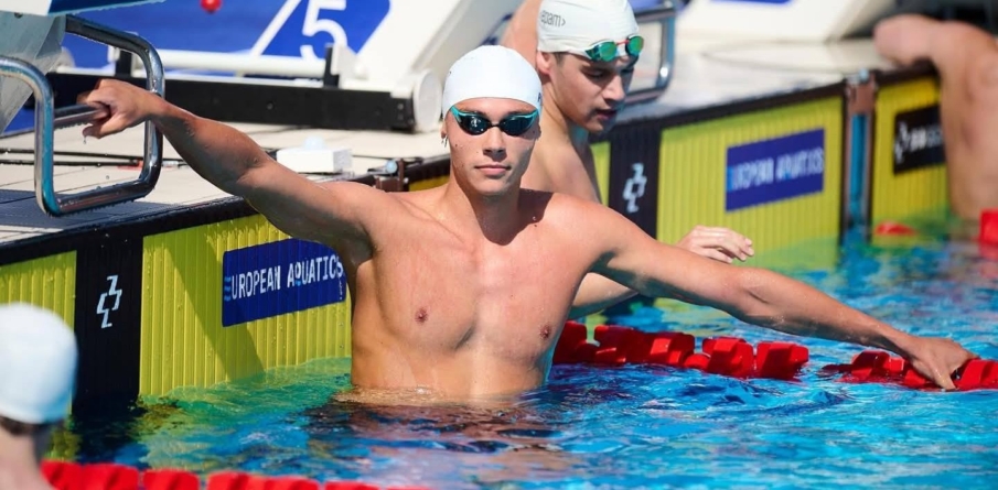 Aur pentru David Popovici, aur și pentru Denis Popescu la Europenele U23