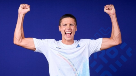 Încă o medalie de aur, plus un record continental pentru David Popovici la Europenele U23
