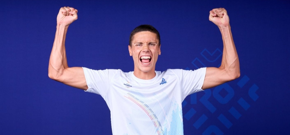 Încă o medalie de aur, plus un record continental pentru David Popovici la Europenele U23