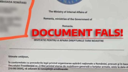 Fake news de chemare la încorporare