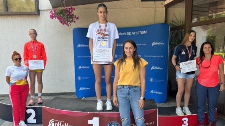 Un titlu național plus alte două medalii pentru atletele Fabricii de Campioni