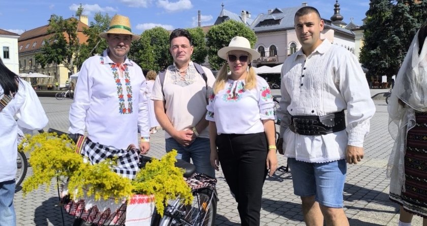 Jandarmi premiați în acțiunea ”Cu ia pe bicicletă”