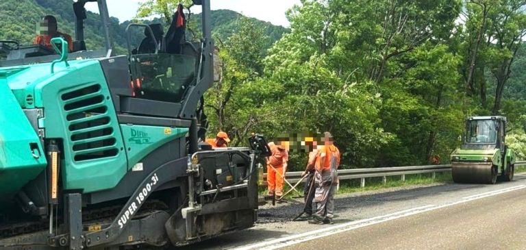 Lucrări pe DN 18, pe tronsonul Sighet – Rona de Sus