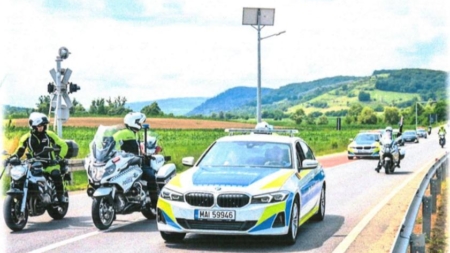 Ample acțiuni ale polițiștilor rutieri pentru prevenirea accidentelor cu motocicliști