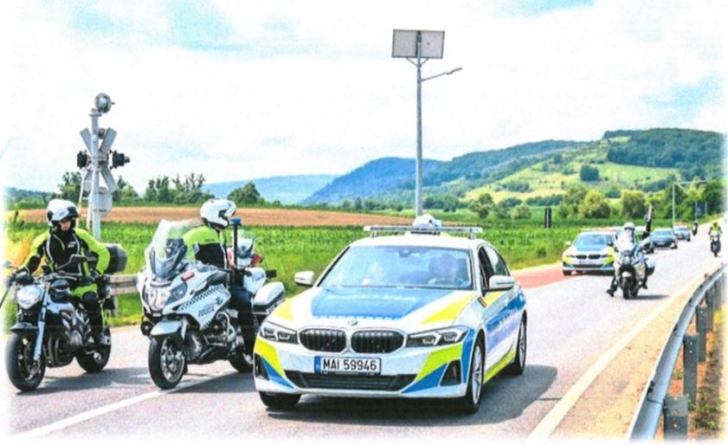 Ample acțiuni ale polițiștilor rutieri pentru prevenirea accidentelor cu motocicliști