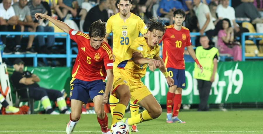 Spania, spaima ”tricolorilor”. Ne-a bătut și la EURO U21, și la EURO U19