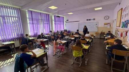 Elevii claselor a III-a și a IV-a au participat în cadrul concursului „Start spre științe”