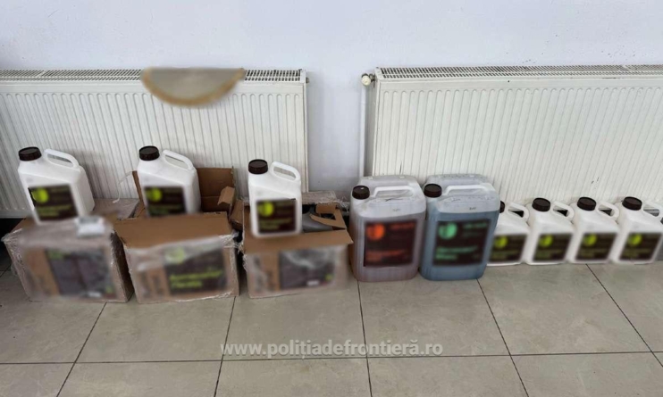 Substanțe toxice găsite în două autovehicule la vamă