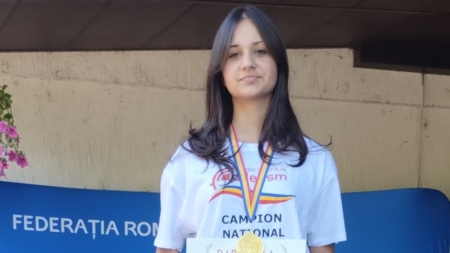 Timeea Tivadar, de la CSM Sighet – aur la Campionatul Național de atletism U16