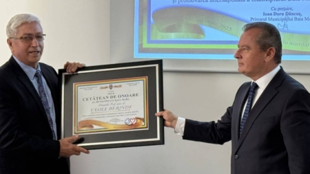 Vasile Berinde, Cetățean de Onoare al Municipiului Baia Mare