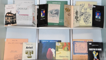 In memoriam Marian Ilea – vitrină de carte la Biblioteca Județeană