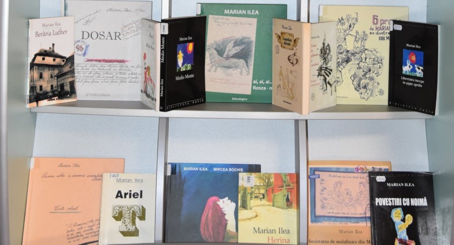 In memoriam Marian Ilea – vitrină de carte la Biblioteca Județeană