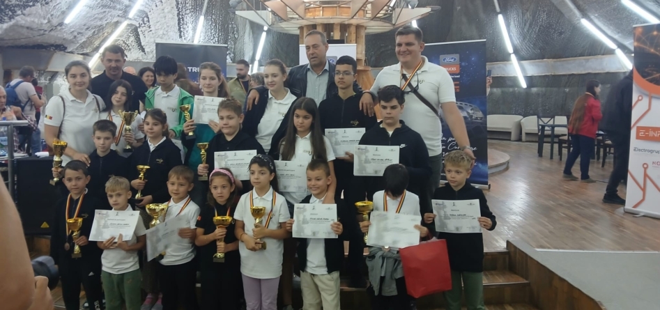 Academia de Șah Maramureș, reprezentată cu cinste la Festivalul Internațional de Șah pentru Copii „Cupa Salina Turda”