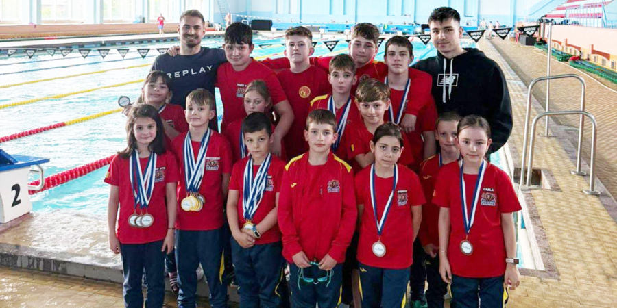 Viitorul natației la Seini este pe mâini bune: Anul competițional se încheie cu rezultate remarcabile