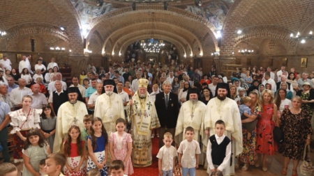 Slujire arhierească la Catedrala Episcopală din Baia Mare în această duminică