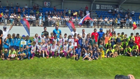 Junior Euro Cup: Fabrica de Campioni Baia Mare și CSO Minerul Baia Sprie, echipele victorioase ale Turneul Internațional de Fotbal pentru juniori