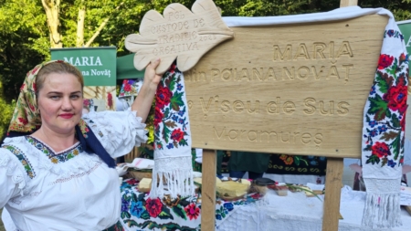 Maria din Poiana Novăț a devenit primul Custode de Tradiție Creativă din Maramureș și din nordul României