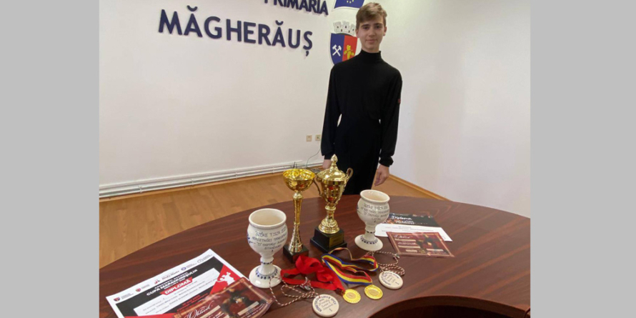 Muncă, pasiune și mult talent: Cătălin Criste, pe prima treaptă a podiumurilor la dans sportiv