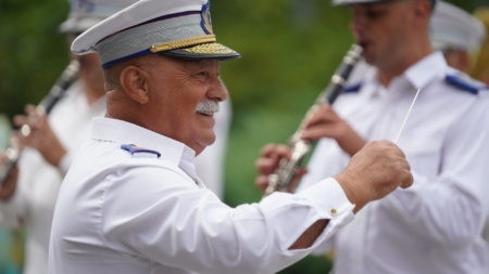 Florian Mătăsaru, dirijorul Fanfarei Municipale, a primit titlul de Cetățean de Onoare al municipiului Baia Mare