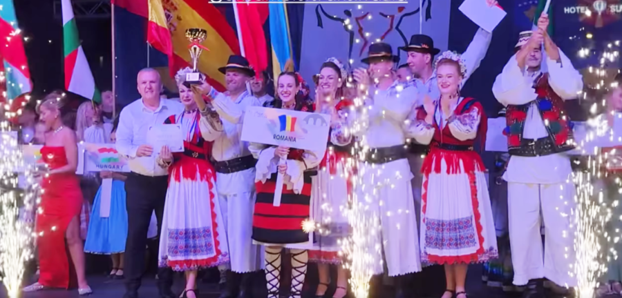 Ansamblul Folcloric Național „Transilvania, pe primul loc la Skopje Folk Fest 2025