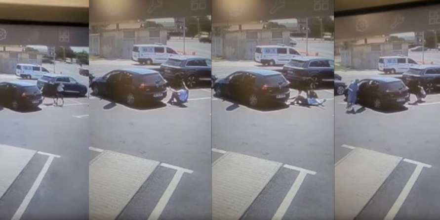 Tentativă de răpire în parcarea unui supermarket din Bacău – doi suspecți reținuți