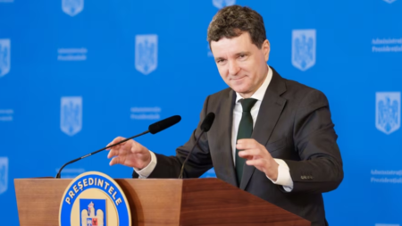 Nicușor Dan, conferință de presă la Palatul Cotroceni