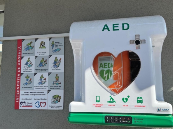 Când vor avea loc următoarele sesiuni de instruire pentru utilizarea defibrilatoarelor automate externe?