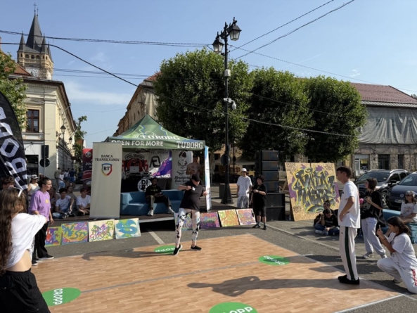 A doua zi din cadrul Festivalului ”Beyond the Wall” a surprins publicul cu un concurs de Street Dance și un concert de muzică hip-hop