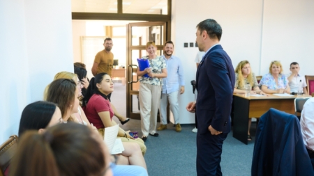 Studenți de la Comunicare și Relații Publice, în practică la Consiliul Județean Maramureș