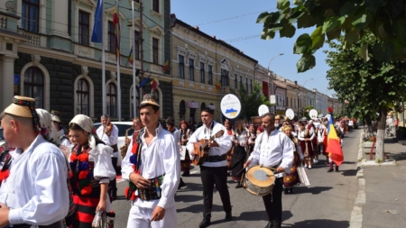Eveniment plin de culoare la Sighet: Festivalul Internațional de Folclor ”Mara”