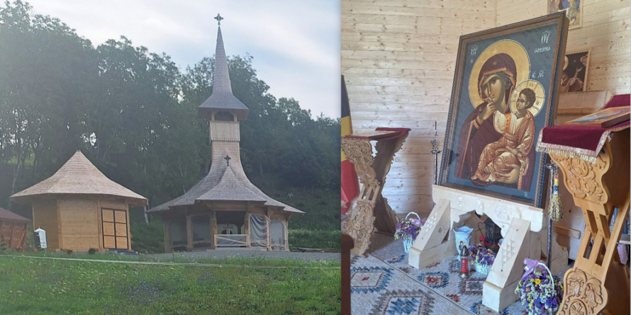 Credincioșii se pot închina icoanei Maicii Domnului Paramythia, adusă din Sfântul Munte Athos, la Schitul „Buna Vestire” din Șomcuta Mare