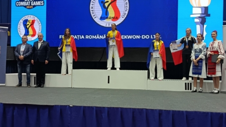 Sportive de la CS. „Dragonul” Baia Mare, medaliate în cadrul „European Open School Combat Games 2025”