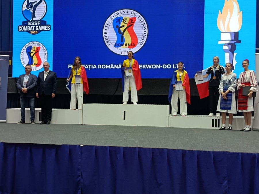 Sportive de la CS. „Dragonul” Baia Mare, medaliate în cadrul „European Open School Combat Games 2025”
