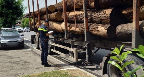 Lemnele la control! Filtre ale polițiștilor rutieri în trei zone din județ