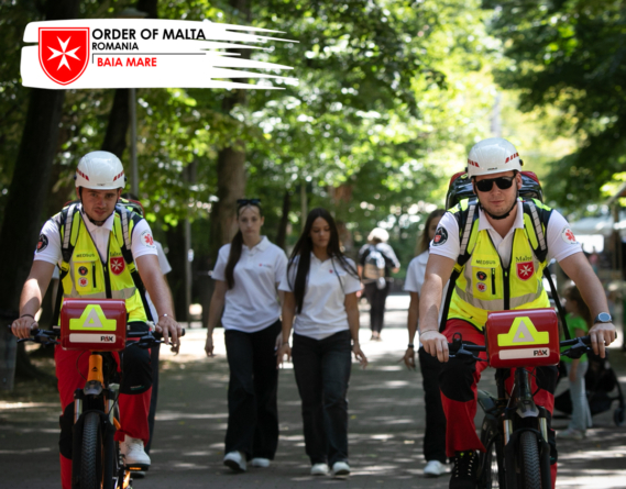 „Patrula Urbană de Prim Ajutor”- cel mai nou proiect desfășurat de Serviciul de Ajutor Maltez Baia Mare