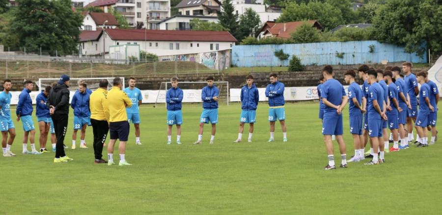 Reunire a lotului CS Minaur cu un loc gol pe banca tehnică: cel al antrenorului principal