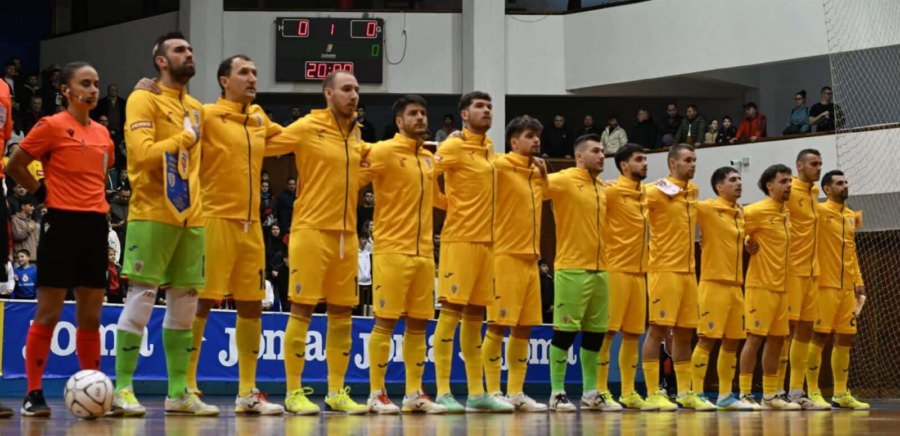 Naționala de futsal și-a aflat adversara din barajul de calificare la Campionatul European