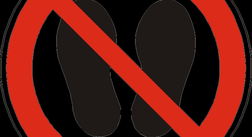 Acces pietonal restricționat pe o stradă din Baia Mare