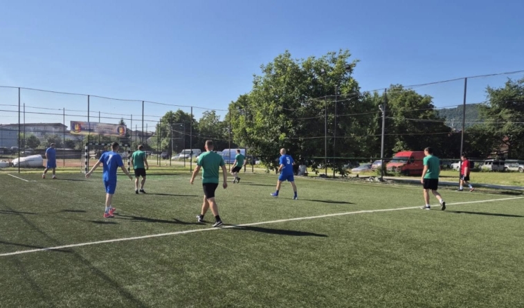 Polițiști de frontieră la întrecere la fotbal