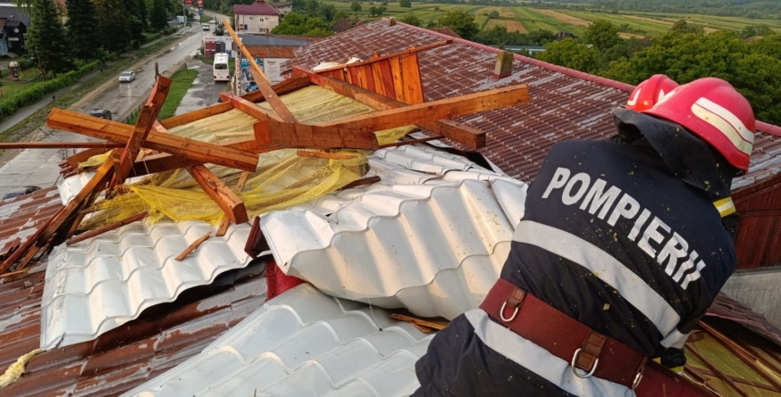 Pagube produse de vremea rea în Maramureș