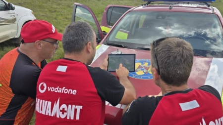 Acțiune a salvamontiștilor în Munții Maramureșului pentru salvarea a doi ucraineni