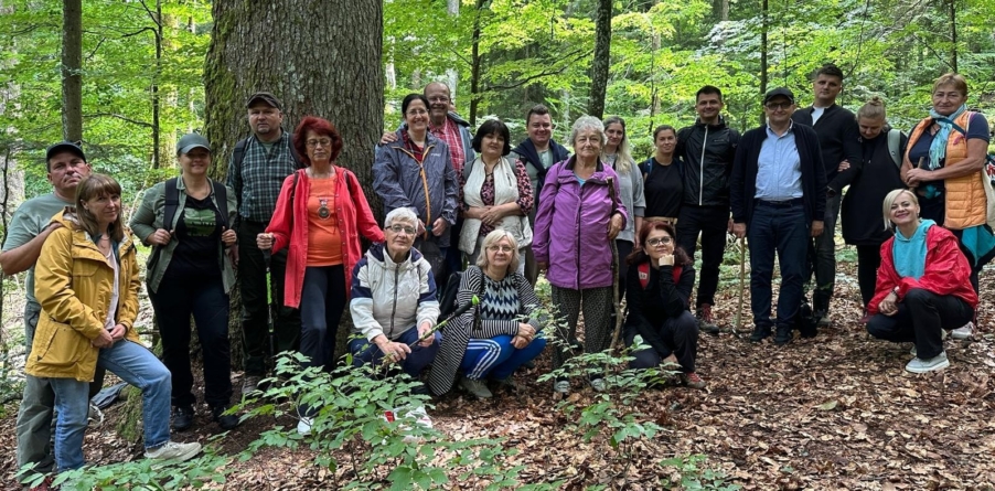 O zi specială în care natura s-a întâlnit cu tehnologia, la silvoterapie