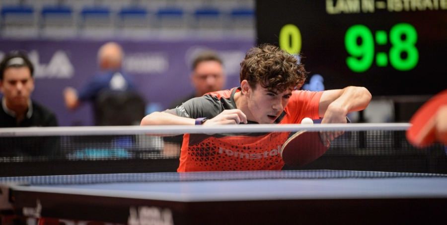Echipa masculină de tenis de masă U19 a României, în finala Campionatului European