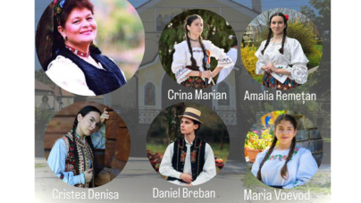 Concert de pricesne susținut de îndrăgita Angela Buciu și Grupul vocal „Buciumul” la biserica ortodoxă din Marin