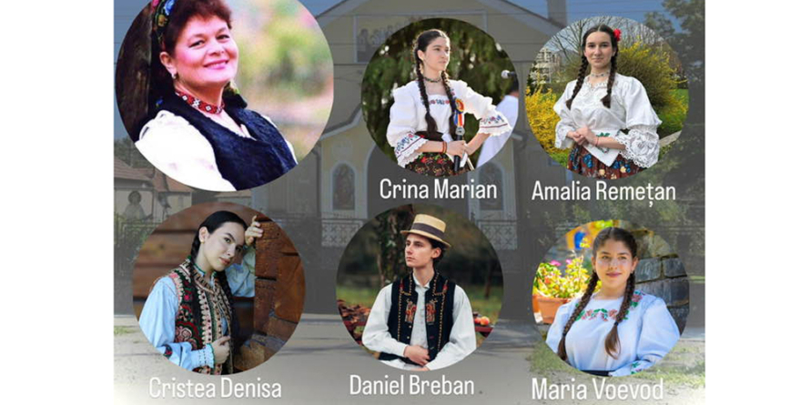 Concert de pricesne susținut de îndrăgita Angela Buciu și Grupul vocal „Buciumul” la biserica ortodoxă din Marin